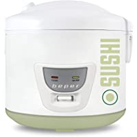 Beper BC.100 Olla Arrocera y Vaporera 4L 700W- cuchara o para arroz y taza medidora sumministrada- recepiente de…